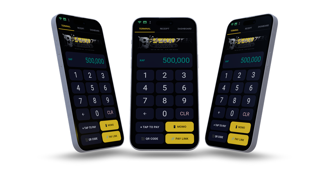 BulldozerPay app mockup
